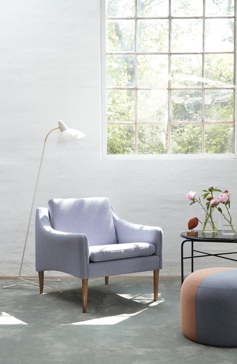 Mr. Olsen Lounge Chair - Warm Nordic Chairs - Barnum 024/ Smoked Oak - HORNE