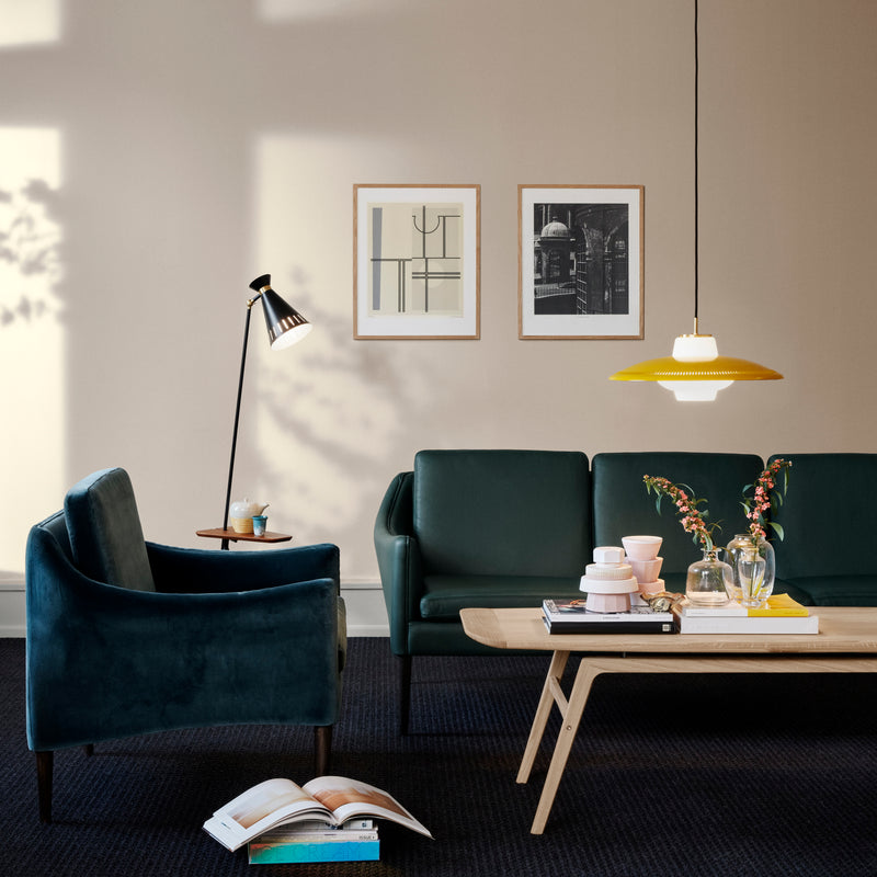 Mr. Olsen Lounge Chair - Warm Nordic Chairs - Barnum 024/ Smoked Oak - HORNE