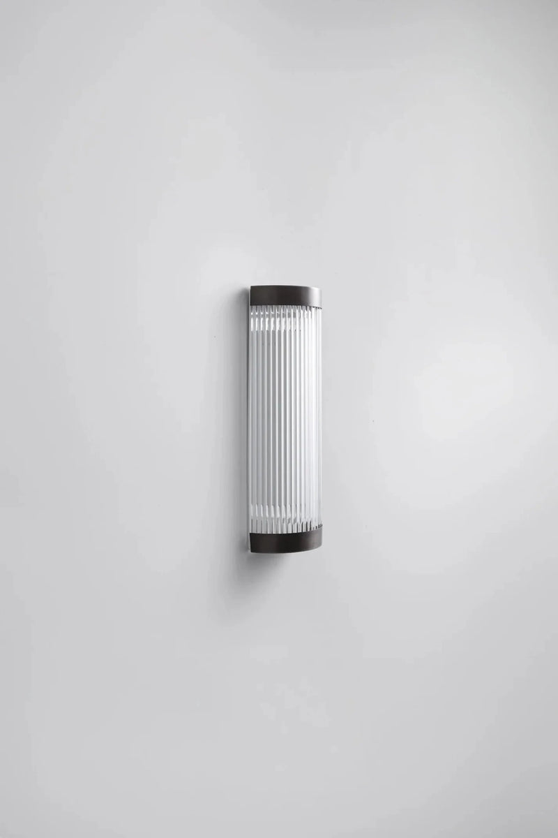 Wide Pillar Light - 40cm - Davey Lighting Wall Sconces - Polished Brass - HORNE