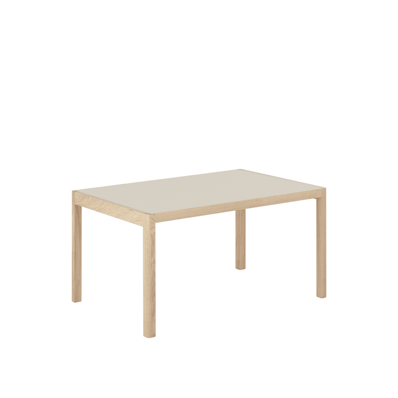 Workshop Table - Muuto Tables + Desks - Black Linoleum/Black - HORNE