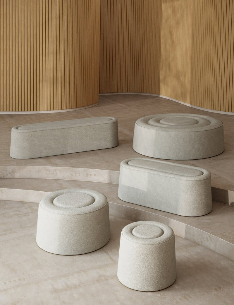 woud Praline Pouf - Ø30
