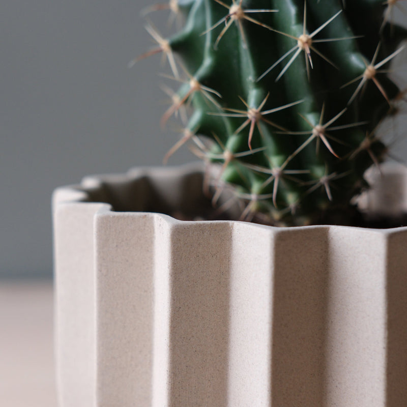 Wrap Planter - Misewell Pots & Planters - dune - 4 inch - HORNE