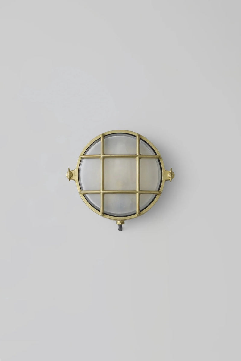 Yacht Brass Bulkhead 7028 - Davey Lighting Outdoor Lights - Polished Brass - HORNE