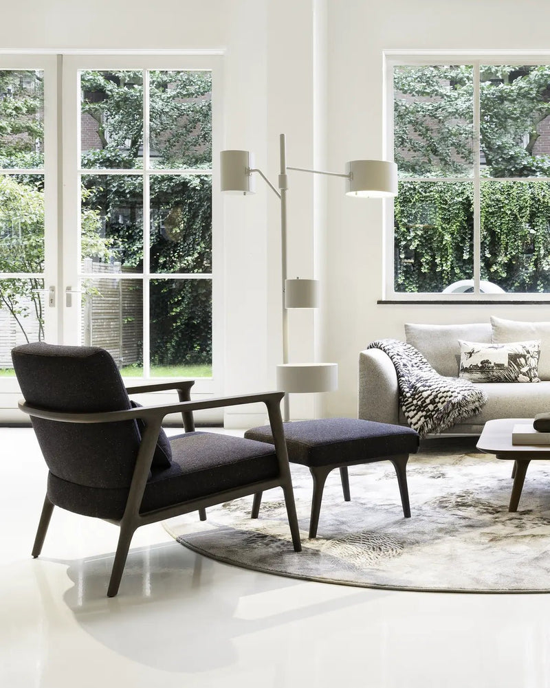 Zio Lounge Chair - Moooi Chairs - Surcharge Composition wood Finish - HORNE