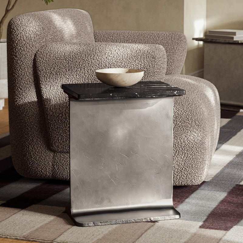 Zuma I Beam Side Table - Urbia Table + Task - Fantasy Black Bronze - HORNE
