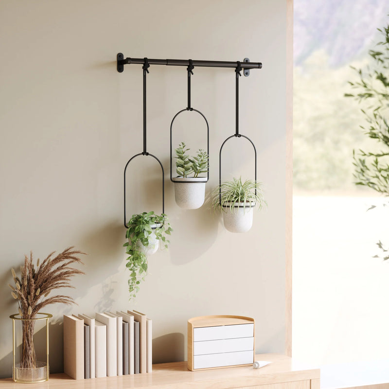 Triflora Hanging Planters - Set of 3