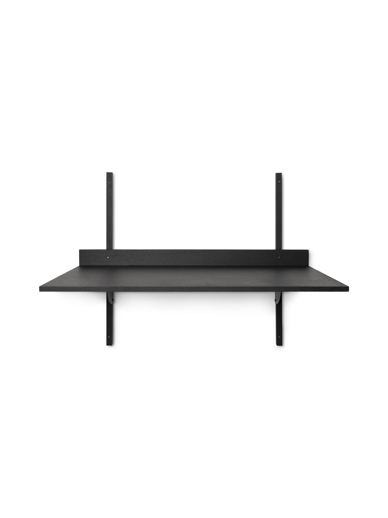 Sector Desk - Ferm Living - Desks - Oak - Black Brass - HORNE