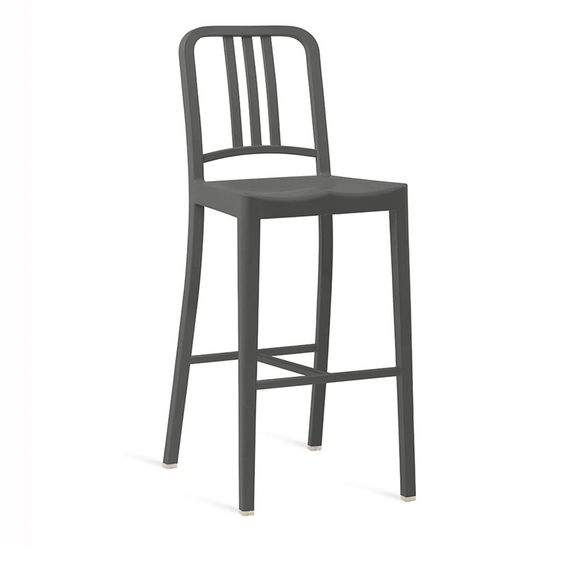 111 Navy Barstool - Emeco - Stools + Benches + Ottomans - Red - HORNE