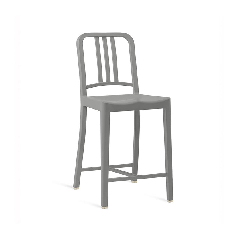 111 Navy Counter Stool - Emeco - Stools + Benches + Ottomans - Red - HORNE
