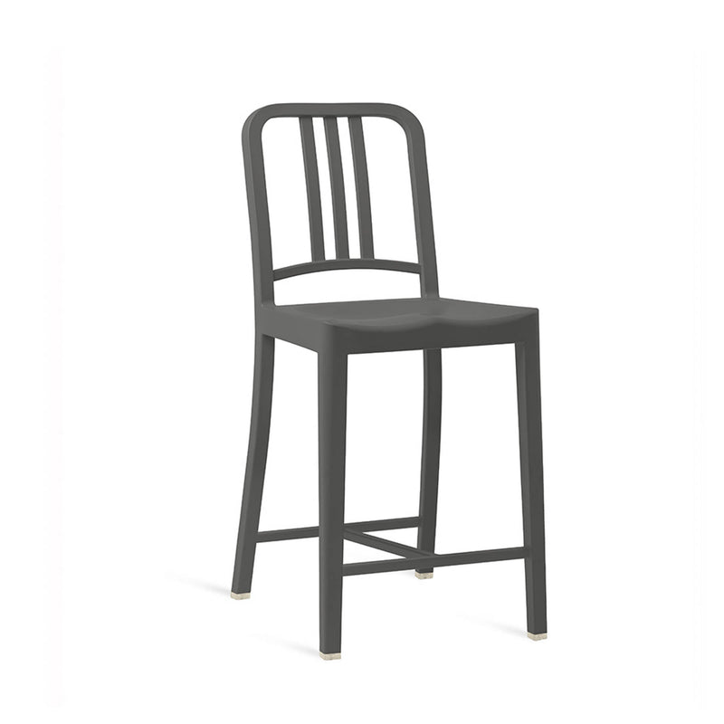 111 Navy Counter Stool - Emeco - Stools + Benches + Ottomans - Red - HORNE