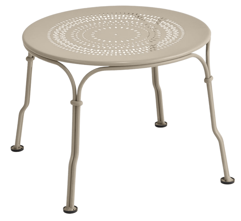 1900 Low Table - Fermob - Outdoor Furniture - Black Cherry - HORNE