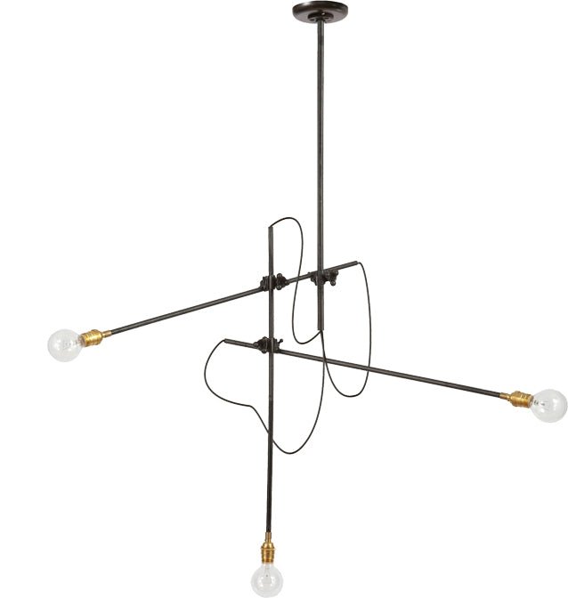 3 Arm Chandelier