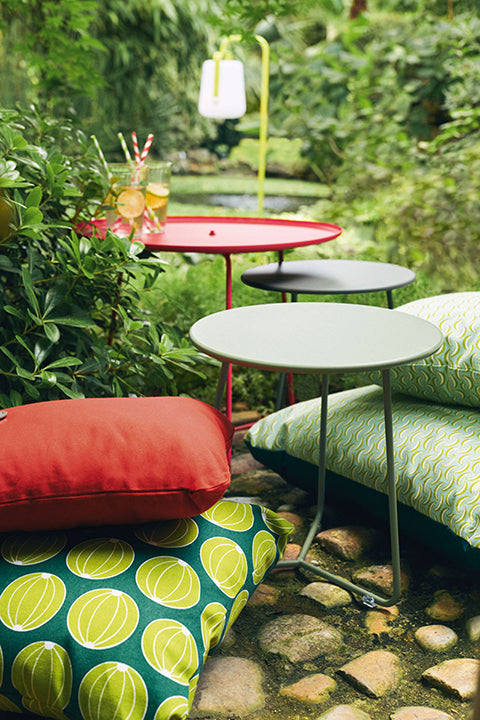Cocotte Side Table - Small - Fermob - Tables + Desks - Acapulco Blue - HORNE