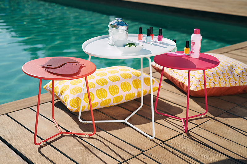 Cocotte Side Table - Small - Fermob - Tables + Desks - Acapulco Blue - HORNE