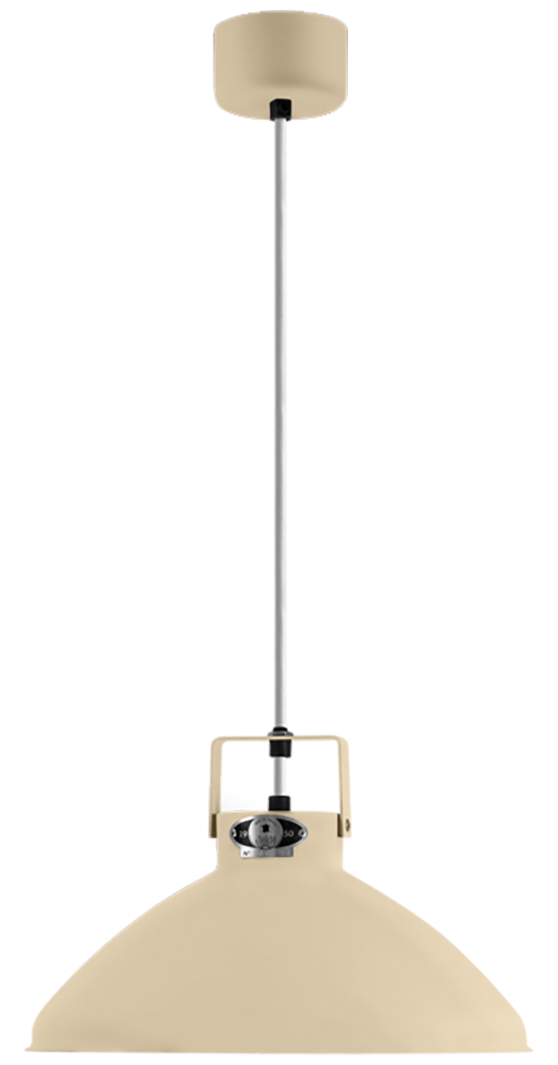 Beaumont Pendant - B240 - Matte Finish - Jielde Pendants - White - Silver - HORNE