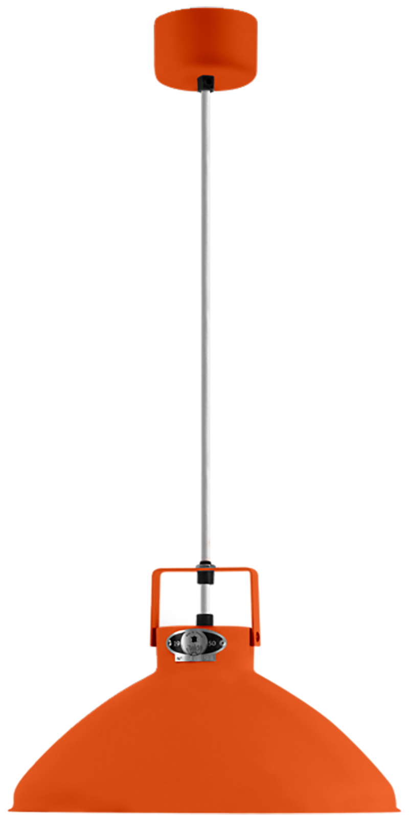 Beaumont Pendant - B240 - Matte Finish - Jielde Pendants - White - Silver - HORNE