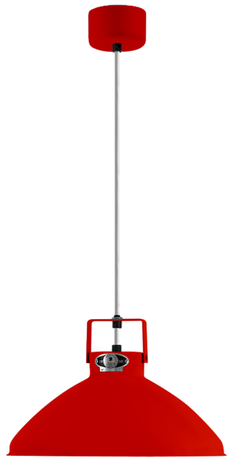 Beaumont Pendant - B240 - Matte Finish - Jielde Pendants - White - Silver - HORNE