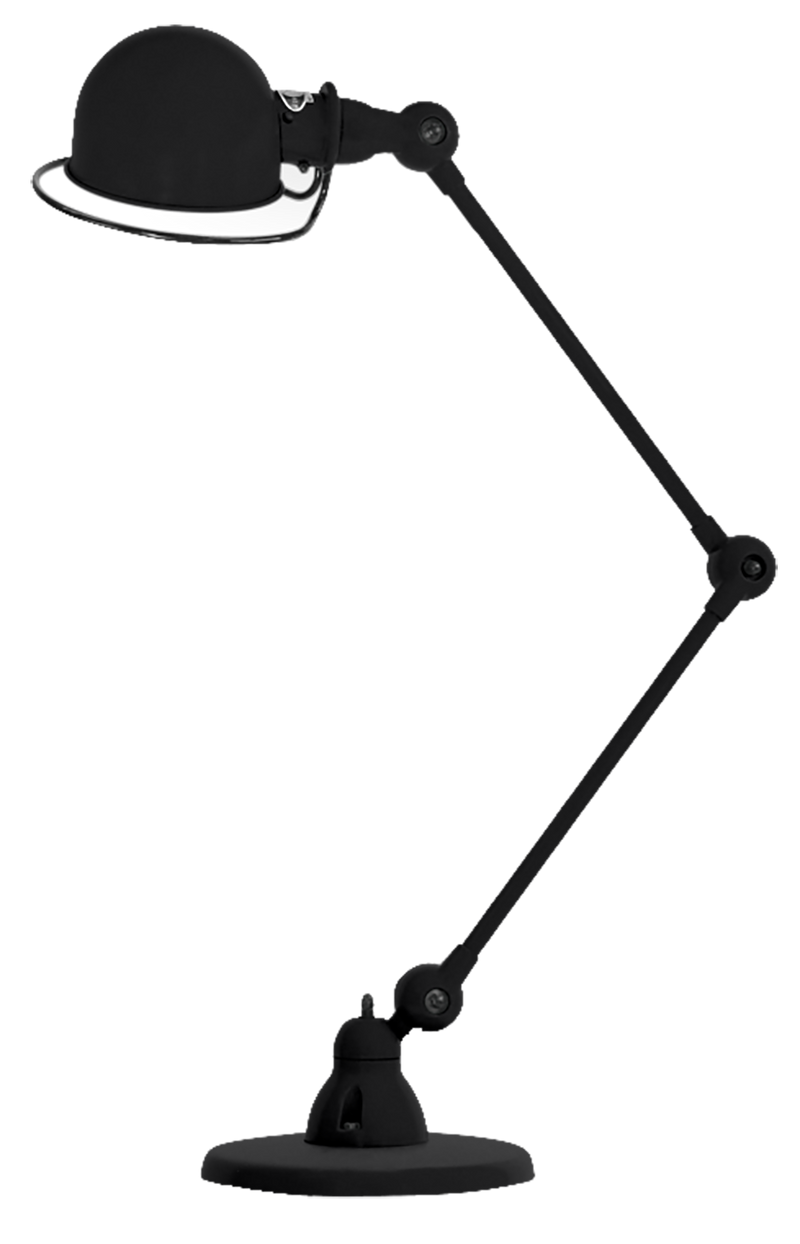 Loft Desk Lamp - D6440 - Jielde - Table + Task - Glossy - Chrome - HORNE