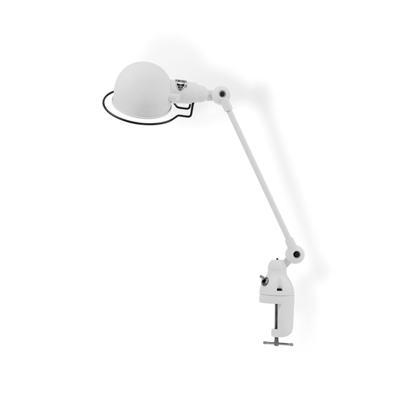 Signal 1 - Arm Clamp Lamp - SI312 - Jielde - Table + Task - Matte - Ivory - RAL1015 - HORNE