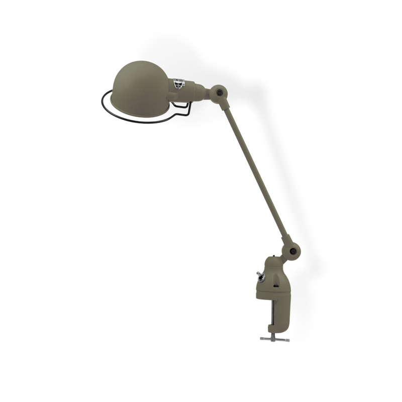 Signal 1 - Arm Clamp Lamp - SI312 - Jielde - Table + Task - Matte - Ivory - RAL1015 - HORNE