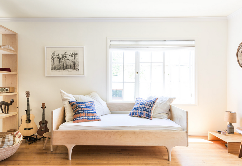 Divan Twin Bed - Kalon Studios Beds - Maple - HORNE