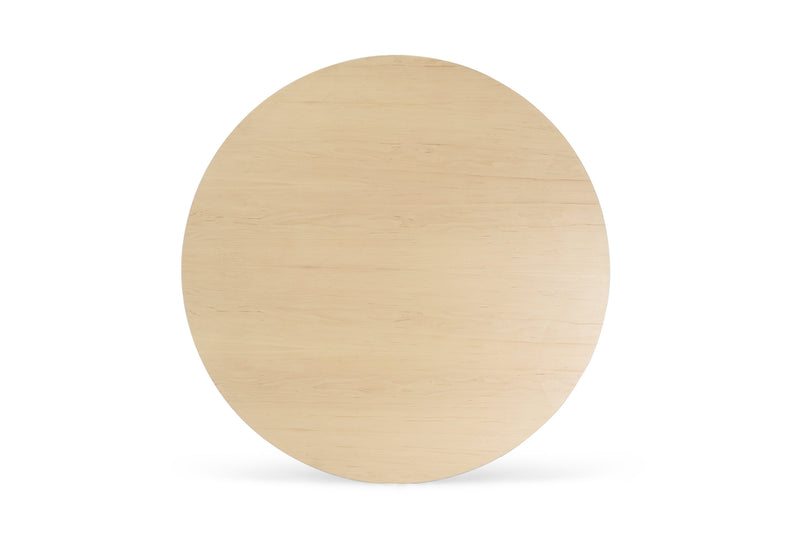 Williams Coffee Table - Small Circle - Tronk - Tables + Desks - Walnut - Brassy Gold - HORNE