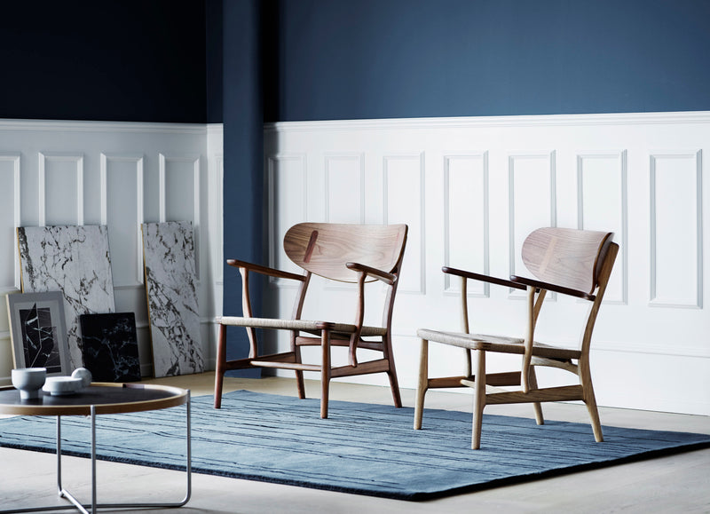 CH22 Lounge Chair - Natural Paper Cord - Carl Hansen & Son - Chairs - Oiled Oak - HORNE