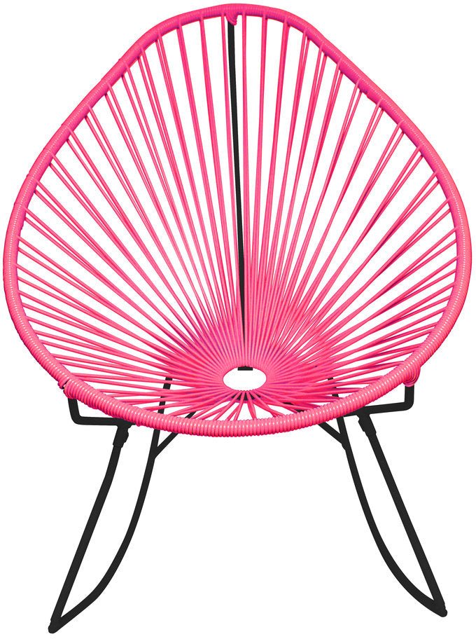 Acapulco Rocker - Black Base - Set of 2 - Innit Designs - Chairs - Mint - HORNE