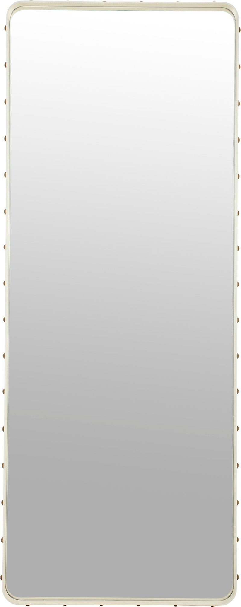 Adnet Rectangular Mirror 70 x 180 - Cream - Gubi - Mirrors - HORNE