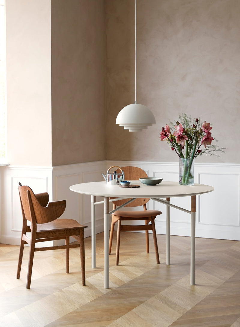 Affinity Dining Table - Round - Warm Nordic - Tables - Light Olive - HORNE
