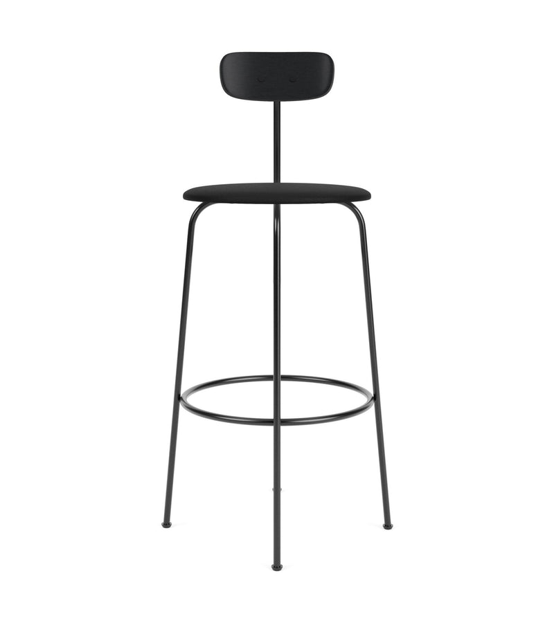 Afteroom Bar Chair - Audo Copenhagen - Chairs - Natural Oak/ Audo Boucle - Gold 06 - HORNE