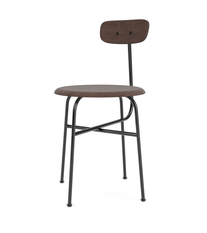 Afteroom Dining Chair - Audo Copenhagen - Chairs - Natural Oak/ Audo Boucle - Gold 06 - HORNE
