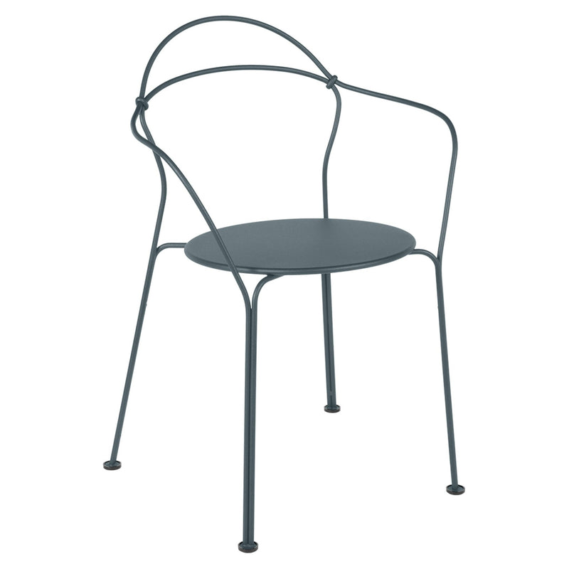 Airloop Armchair - Set of 2 - Fermob - Outdoor Furniture - Acapulco Blue - HORNE