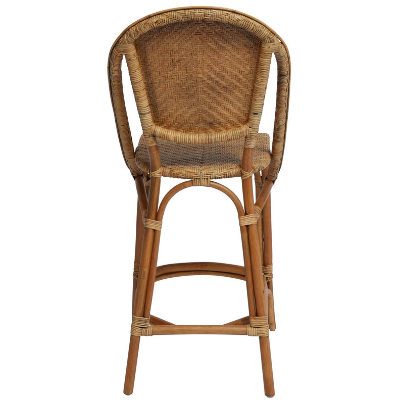 Alanis Rattan Counter Stool - Sika Design - Stools + Benches + Ottomans - HORNE