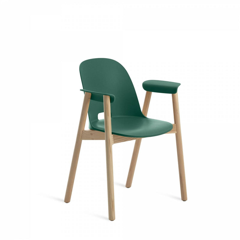 Alfi Armchair - Emeco - Chairs - Dark Brown - Ash - HORNE