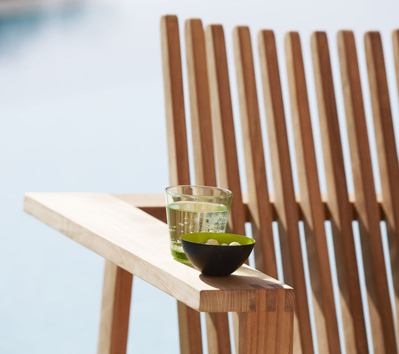 Amaze Teak Lounge Chair - Cane Line - Outdoor Furniture - No Cushion - HORNE