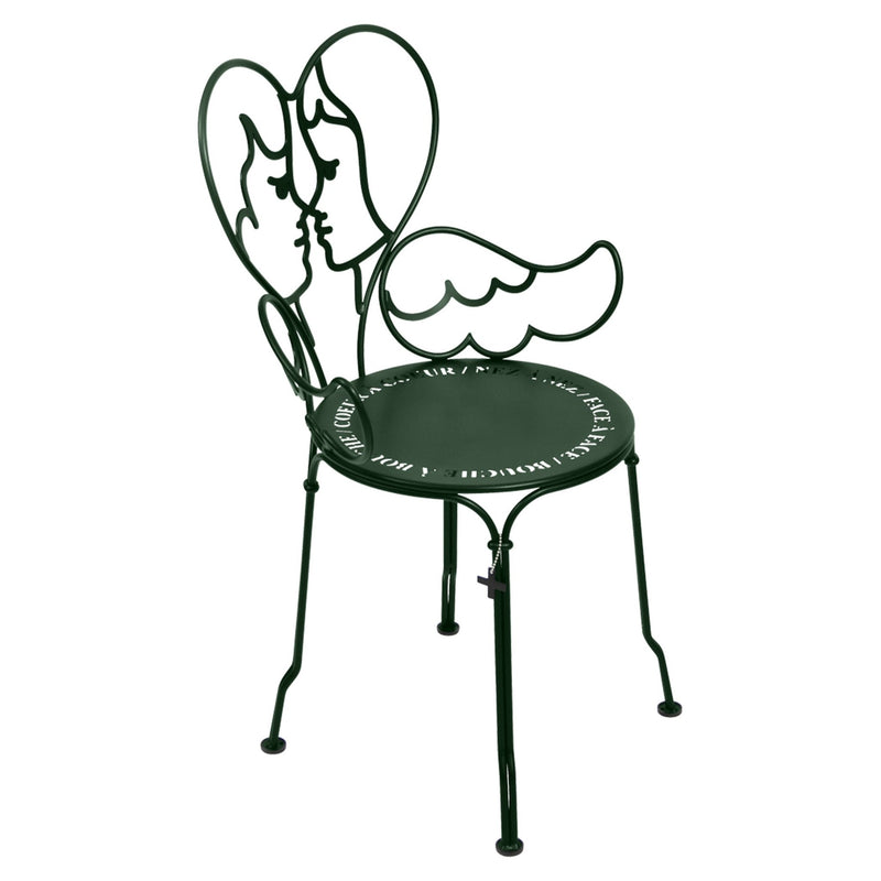 Ange Armchair - Fermob - Outdoor Furniture - Acapulco Blue - HORNE
