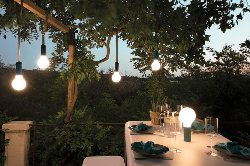 Aplo Suspension Strap - Fermob - Outdoor Lights - Acapulco Blue - HORNE