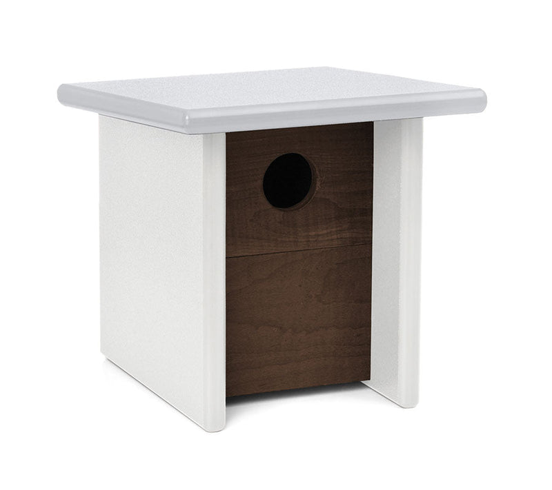 Arbor Modern Birdhouse - Loll Designs - Outdoor Accessories - Black - White - HORNE