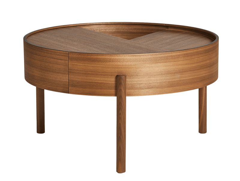 Arc Coffee Table - Woud - Tables + Desks - Small - Black Painted Ash - HORNE