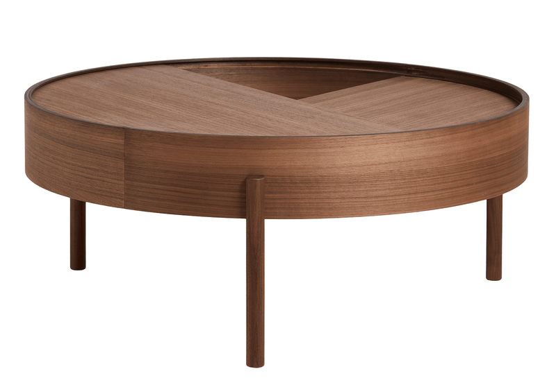 Arc Coffee Table - Woud - Tables + Desks - Small - Black Painted Ash - HORNE