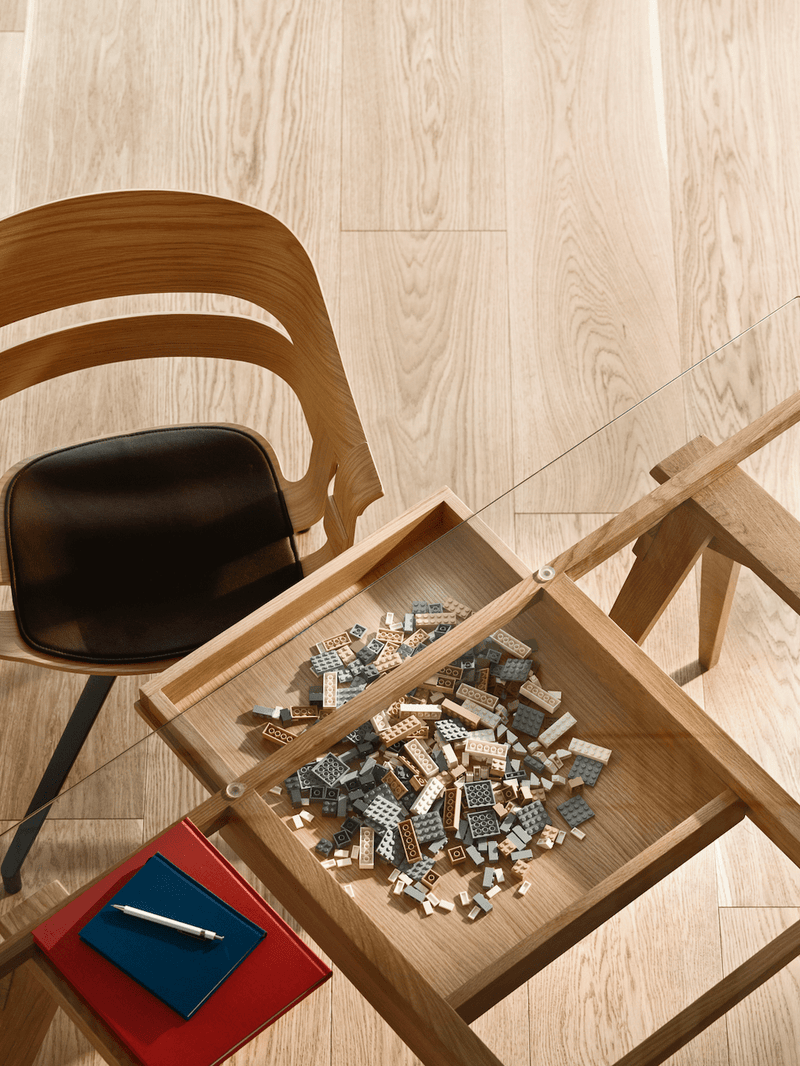 Arco Desk With Drawer - Design House Stockholm - Desks - Oak - HORNE