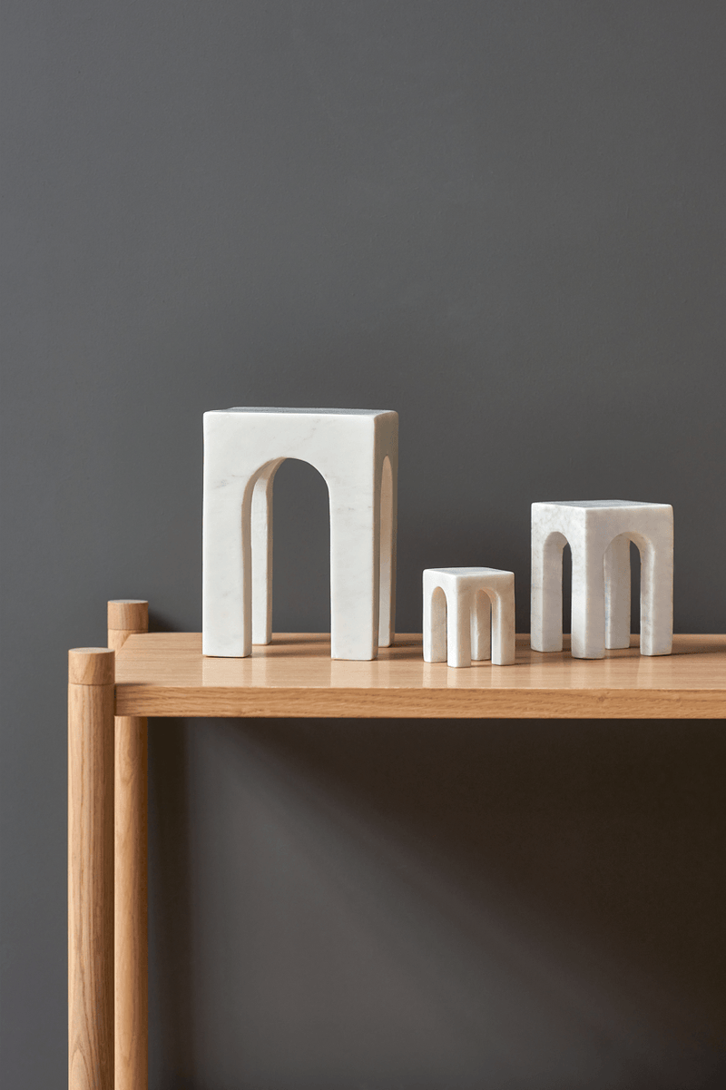 Arkis Bookend - Gejst - Storage + Organization - White - HORNE
