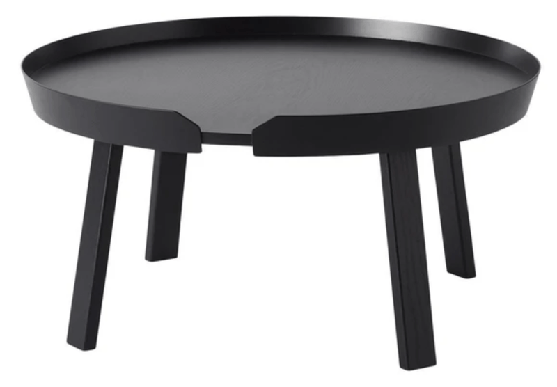 Around Coffee Table - Large - Muuto - Tables + Desks - Black - HORNE