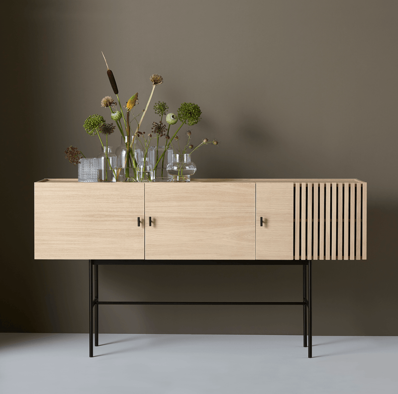 Array Low Sideboard - Woud - Sideboards + Cabinets - White Oak - HORNE
