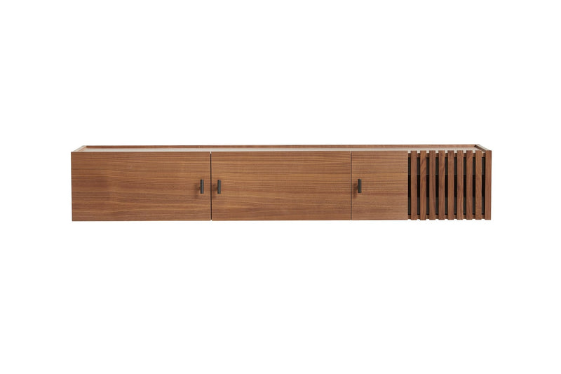Array Wall Mounted Sideboard - Woud - Sideboards + Cabinets - White Oak - HORNE