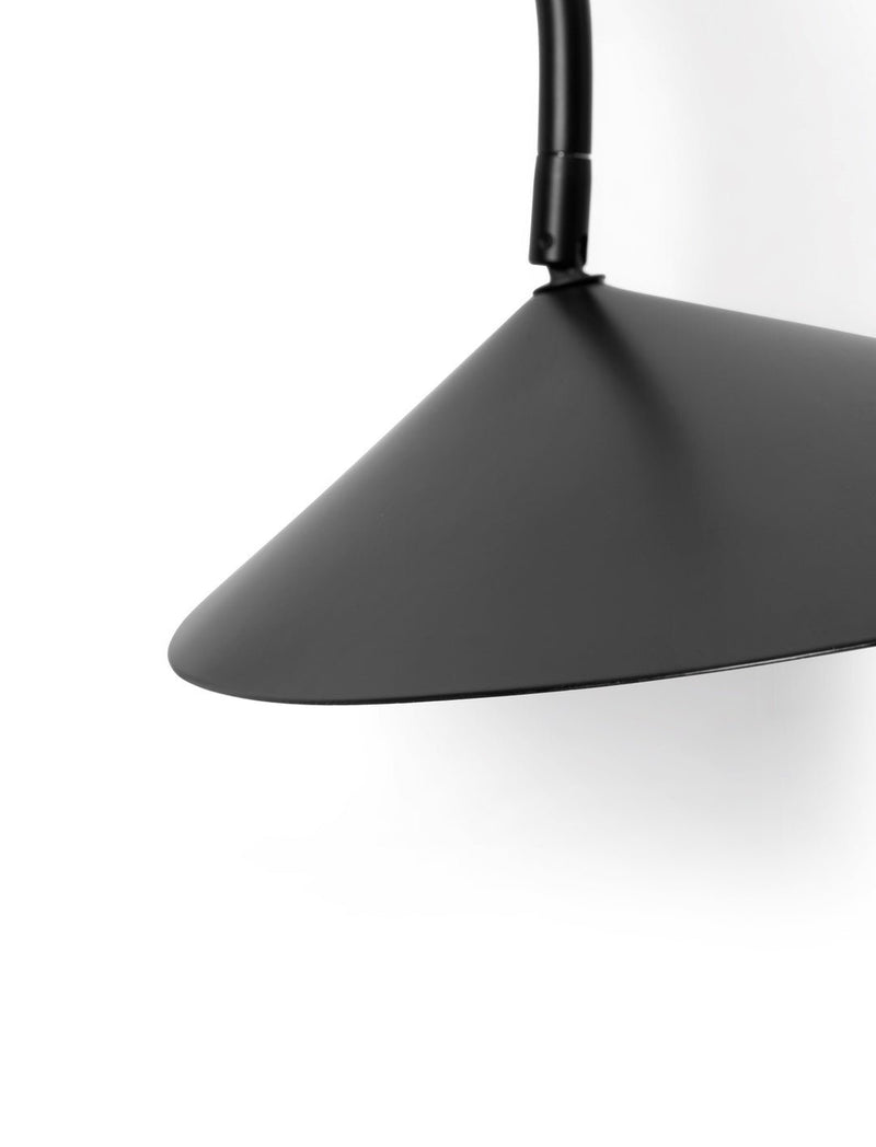 Arum Swivel Wall Lamp - Ferm Living - Wall Sconces - Black - HORNE