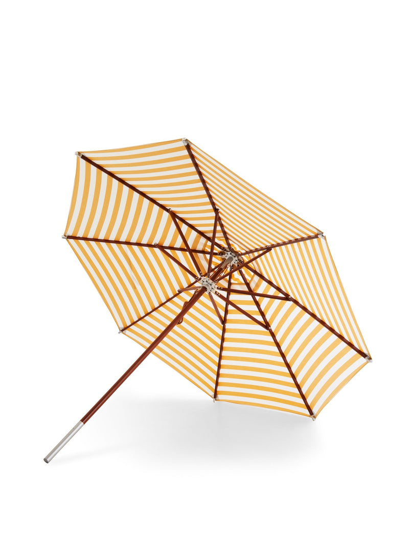Atlantis Umbrella Ø330 - Round Striped - Skagerak by Fritz Hansen - Outdoor Accessories - Dark Blue Stripes - HORNE