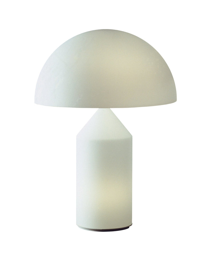 Atollo Metal Table Lamp - Oluce - Table + Task - Satin Bronze - Small - HORNE
