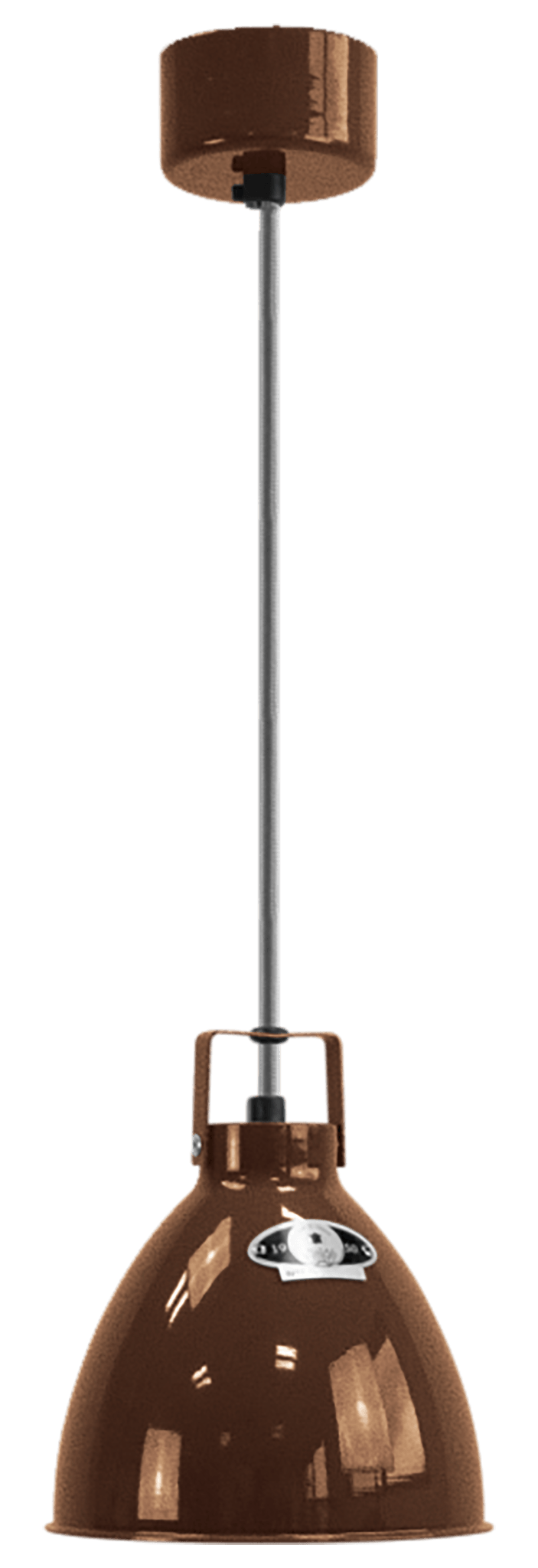 Augustin Pendant - A160 - Glossy Finish - Jielde - Pendants - Silver Grey - RAL9006 - Gold - HORNE